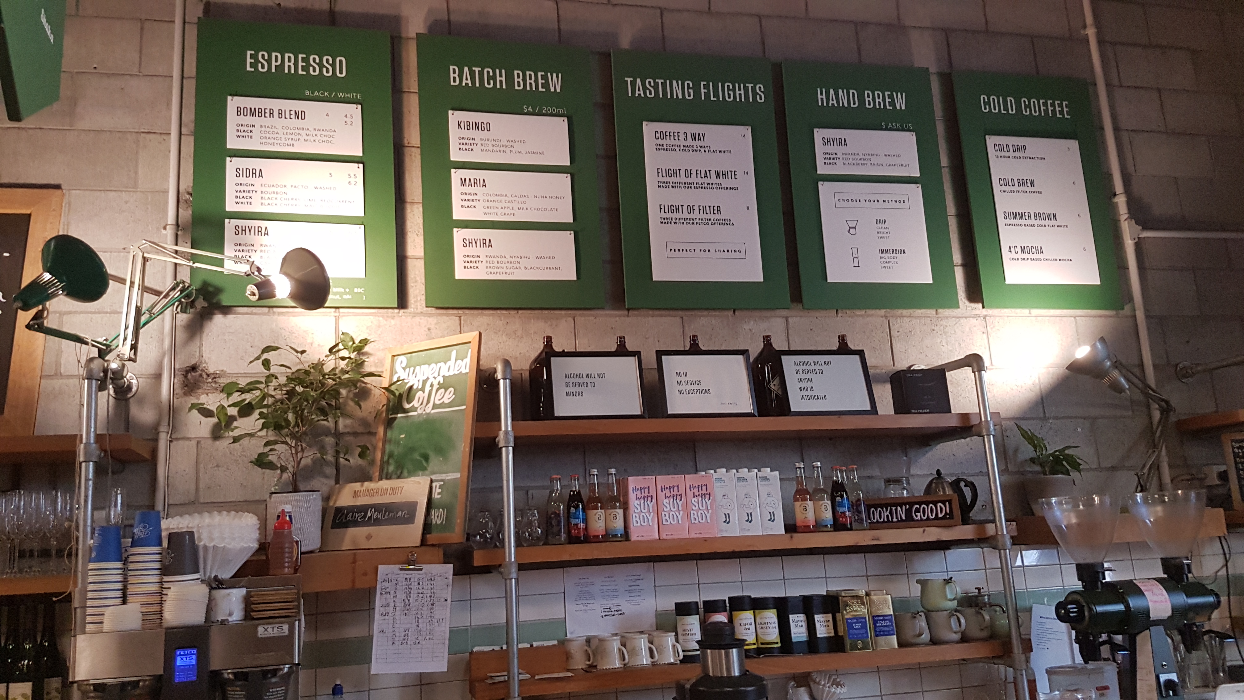 How do we score a Sydney cafe